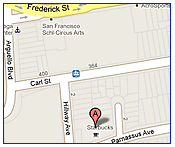 View the Google map